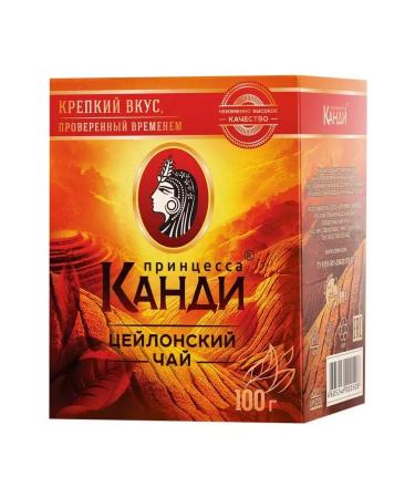 Princess Kandy Tea black medium sheet 100 grams