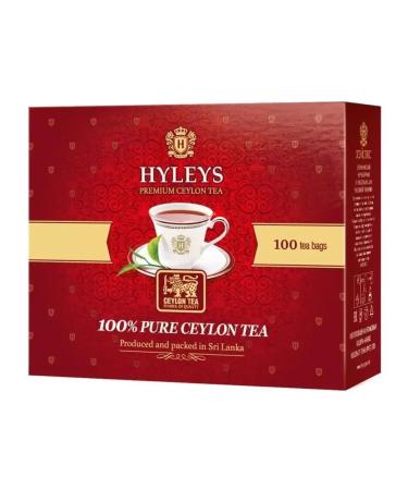 HYLEYS Black Ceylon Tea 100 PAK