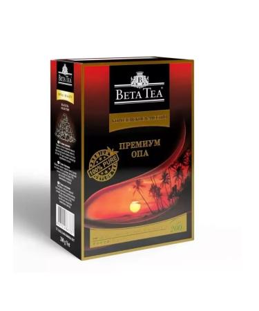 Beta Tea Black leaf tea royal quality oops 200 grams