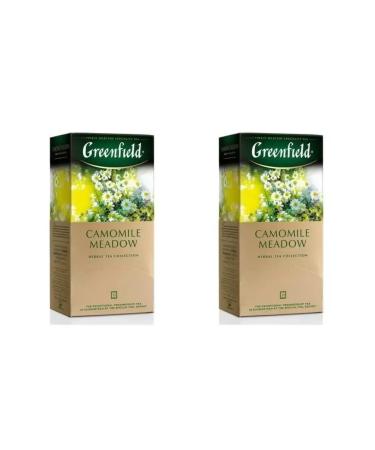 Greenfield Herbal Camomile Meadow tea 25 bags