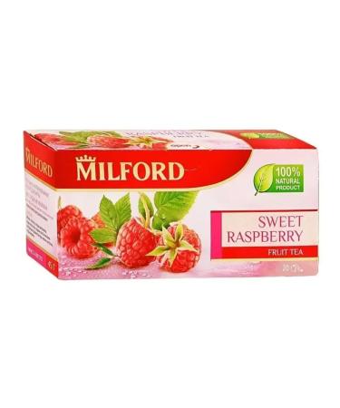 Milford Herbal tea sweet raspberries - Buy Online on GoSupps.com