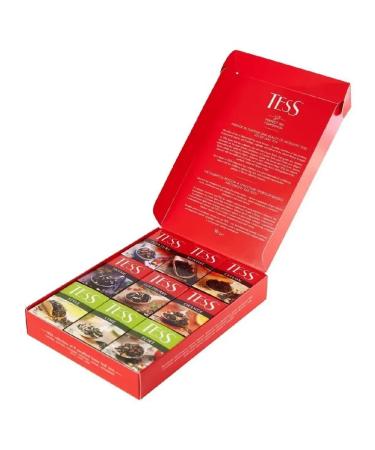 TESS Leaf Loose Tea Collection Leaf Assorted 9 types 350 g - Buy Online on GoSupps.com
