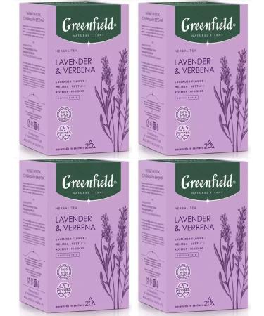 Greenfield Tea of herbal Lavander & Verbena 4 U to 20 pcs