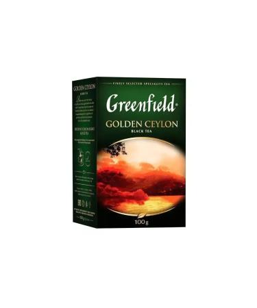 Greenfield Golden Ceylon tea - Buy Online on GoSupps.com