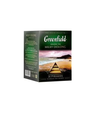 Greenfield Tea Milky Oolong Green Tea - Buy Online on GoSupps.com
