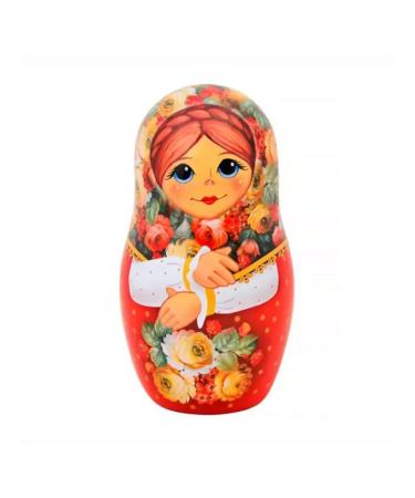 Selections from the sea of tea Black tea nesting doll with flowers 2 pcs 50 g - Buy Online on GoSupps.com