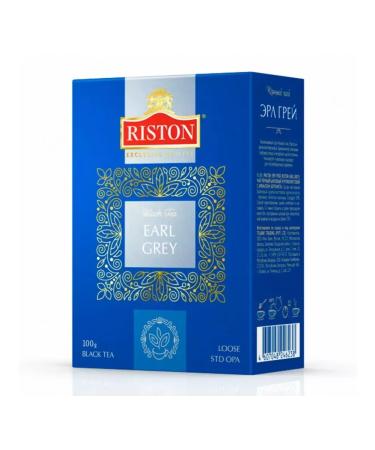 RISTON Black tea leaf earl Grey 2 U to 100 g - Buy Online on GoSupps.com