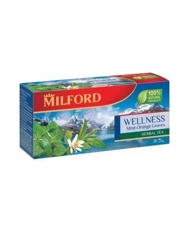 Milford Drink Tea Mint Legs Orange 2 U to 20 PAC - Buy Online on GoSupps.com