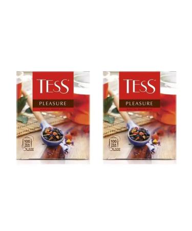 TESS Black Pleasure tea with additives 100 bags