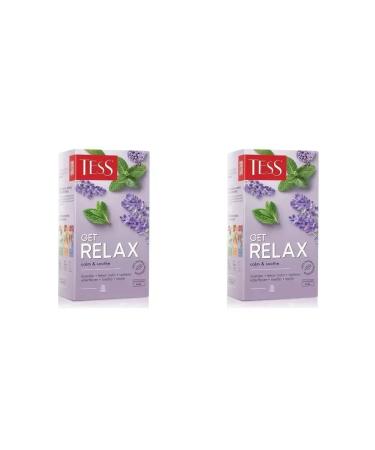 TESS Get Relax tea with an aroma of an elderberry 2 units of 20 bags
