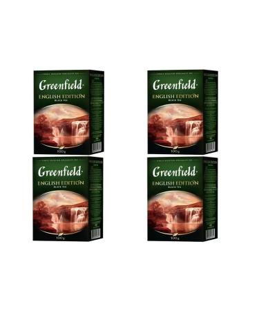 Greenfield Black tea English edition sheet 4 UEs 100 grams