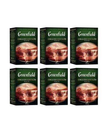Greenfield Black -leaf english edition 100 g 6 pcs