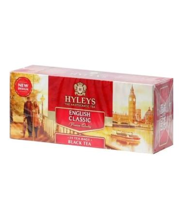 HYLEYS Black English tea classic 2 U to 25 paces - Buy Online on GoSupps.com