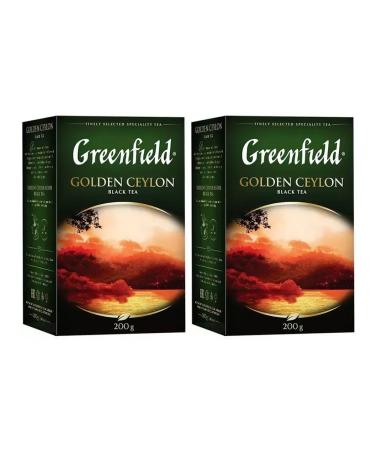 Greenfield Black tea Golden Ceylon 2 U to 200 grams