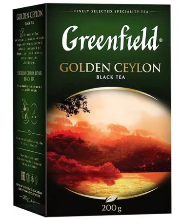 Greenfield Black tea Golden Ceylon 2 U to 200 grams - Buy Online on GoSupps.com