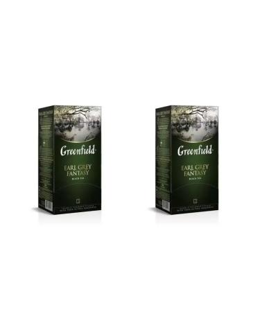 Greenfield Black tea Earl Grey Fantasy 25 bags