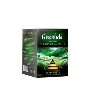 Greenfield Tea Classic Genmaicha - Buy Online on GoSupps.com