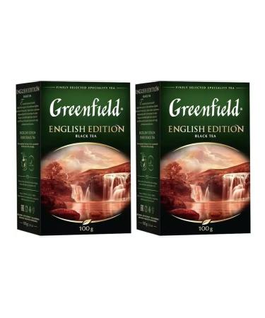 Greenfield Black tea sheet English edition 2 UEs at 100 grams
