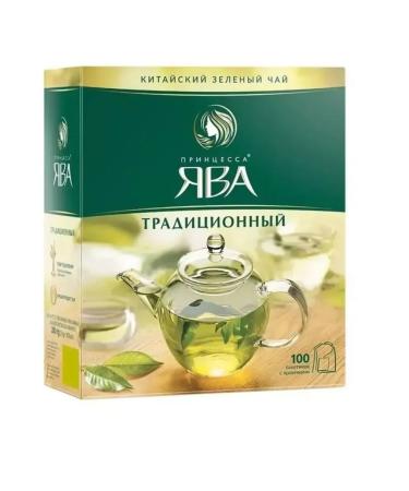 Princess of Java Green Tea traditional 100 bags