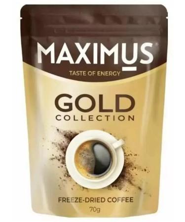 MAXIMUS Coffee soluble sublimated Gold Collection 70 g