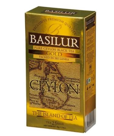 Basilur Tea black island Golden 25 bags