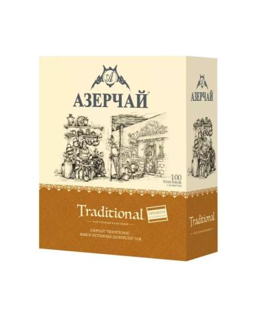 Azerchay Black tea Premium traditional (1.8 g x 100 pcs.)