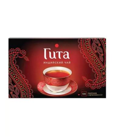 Princess Gita Indian tea black 100 pak 2 g