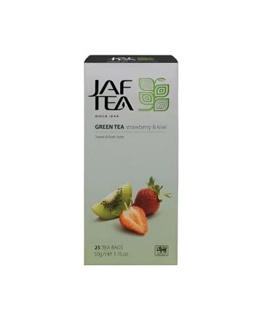 Jaf Tea Green tea with strawberries and kiwi 25 packs.*2 g 50 g