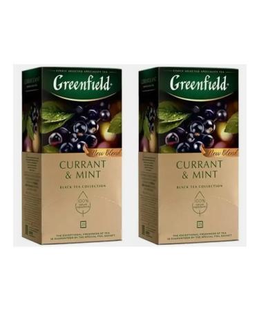 Greenfield Black tea Currant & Mint black currants