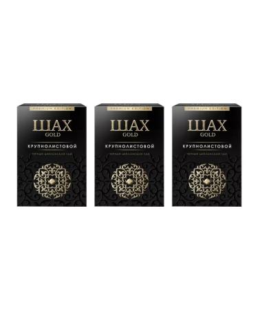 Shah Black tea Gold leaf 200 g 3 pcs