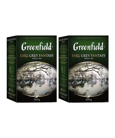 Greenfield Black tea with bergamot Earl Grey Fantasy 2 U to 200 G.