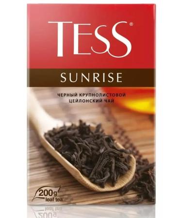 TESS Black tea Sunrise large -leaf 200 g