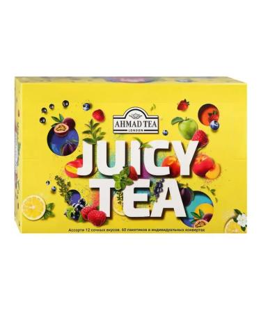 Ahmad Tea Juicy Tea 12 tastes 60 pcs