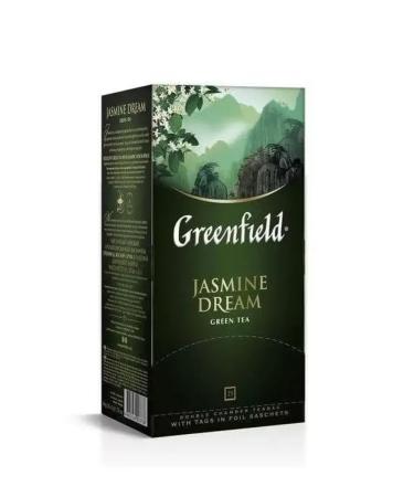 Greenfield Green tea Jasmine Dream 2 U to 25 bags - Buy Online on GoSupps.com