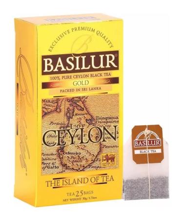 Basilur Tea Black Island Ceylon Golden - Buy Online on GoSupps.com