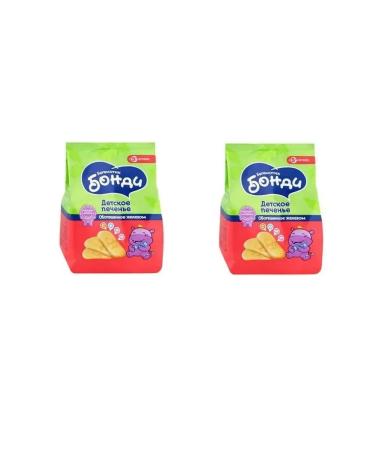 Bondi the Hippo Bondy Children's cookies enriched with iron 180 g 2 units