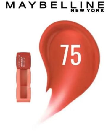 Maybelline New York Matte Tint for the lip Superstay Teddy Tint Latte Togo 75 - Buy Online on GoSupps.com