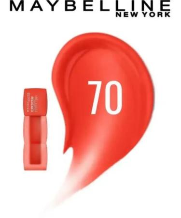 Maybelline New York Matte Tint for the lip Superstay Teddy Tint the A+ 70 - Buy Online on GoSupps.com