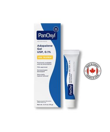 PanOxyl Adapalene 0.1% retinoid gel from acne
