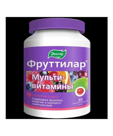 Evalar Futylar multivitamins N30 of the loaf chews 4.0 - 2pcs - Buy Online on GoSupps.com