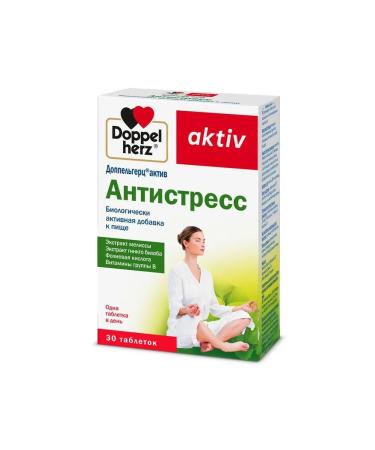 Doppelherz Antistress Active N30 Table - Buy Online on GoSupps.com