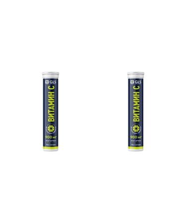 GLS pharmaceuticals GLS vitamin C 900 mg without sugar with the taste of citruses n20 - 2pcs