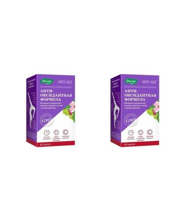 Evalar Antioxidant formula N60 caps 0.4 g - 2pcs