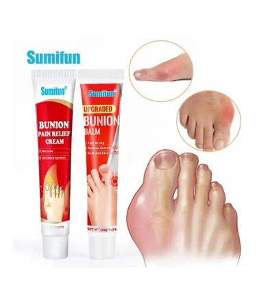 Gintensive Light ointment on the leg - treatment of valgus and gout - Buy Online on GoSupps.com