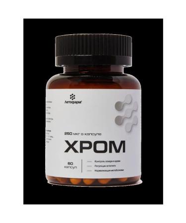 LetoFarm chrome n60 caps of 0.26g bank