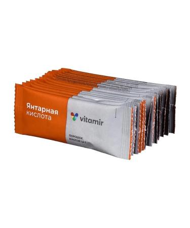 VITAMIR Amber acid powder N20 packets of pores are 1.0 - Buy Online on GoSupps.com