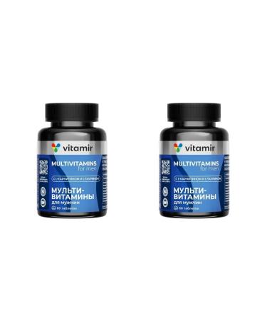 Vitamir Multivitamins for men N60 Table P about 900 mg - 2pcs