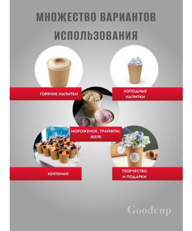 GOODCUP Disposable paper glasses for coffee 350 ml 100 pieces - Buy Online on GoSupps.com