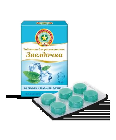 Beauty Star eucalyptus Mendol 18 pcs. tablets d resus