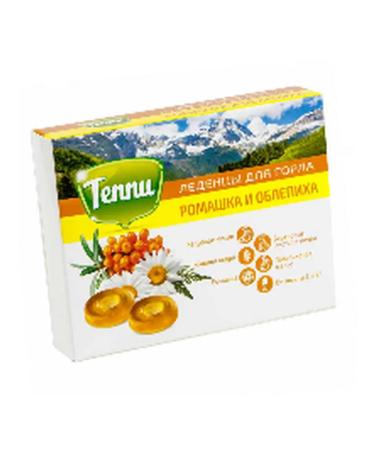 Beauty Teppi candies with chamomile and sea buckthorn n20 candies weighing 3.2 g - Buy Online on GoSupps.com